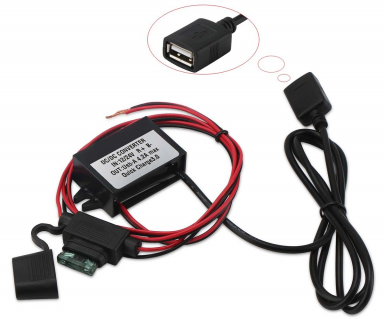USB 12V Hardwired Charging Adaptor Module