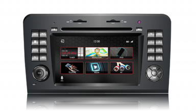 Dynavin Navigation Audio System Mercedes ML and GL