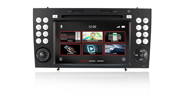 slk r171 aftermarket stereo