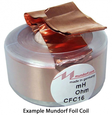 0.1mH Copper Foil Air Core Coil 0.1 Ohm DCR