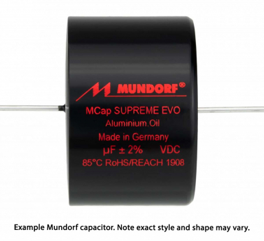 1.0uF 1000V Mundorf Supreme EVO Oil Capacitor