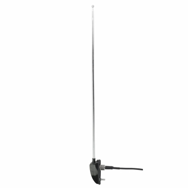 RetroSound Replacement Antenna for 1952-1977 Volkswagen Beetle or Bus 1956-1973 Black Mount