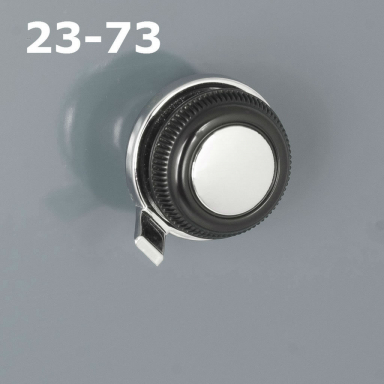 RetroSound Chrome Dot Knob Set 23-73