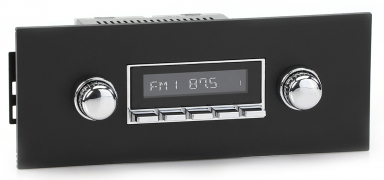 RetroSound Radio Trimmable Paintable Faceplate Black Style